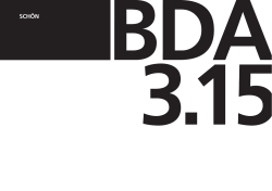 BDA 3.15.indd - Bund Deutscher Architekten