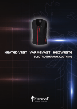 heated vest v&auml;rmev&auml;st heizweste - Marios