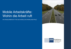 IHK Pendler-Studie: Wo sind die Arbeitspl&auml;tze? PDF