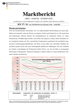 Marktbericht