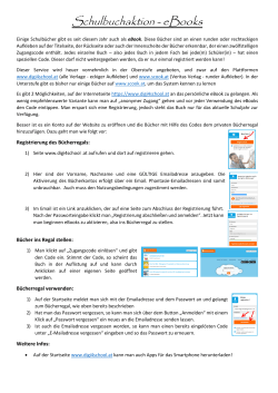 e-Book - Informationsblatt
