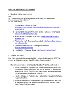 Informationen zu Anfahrt und &Uuml;bernachtung