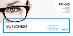 gutschein - Pirwitz Optik