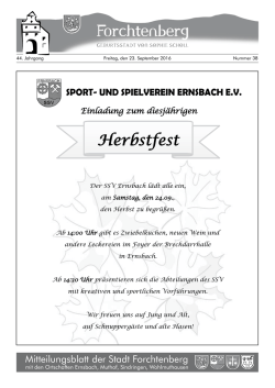 Herbstfest - lokalmatador.de