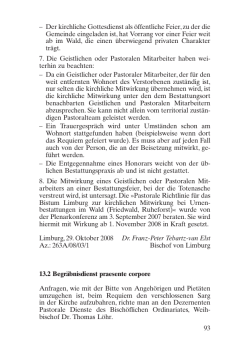 Direktorium des Bistums Limburg 2015/2016