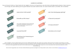 eco-kriterien
