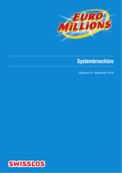 Systembrosch&uuml;re