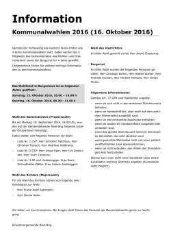 Information - Ried-Brig