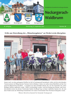 Neckargerach- Waldbrunn