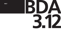 BDA 3.12.indd - Bund Deutscher Architekten