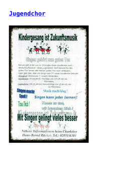 Jugendchor - Millingen