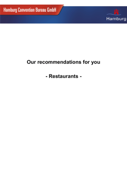 Our recommendations for you - Restaurants -