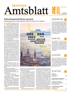 Dresdner Amtsblatt