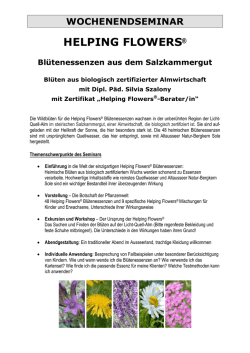 helping flowers - Licht