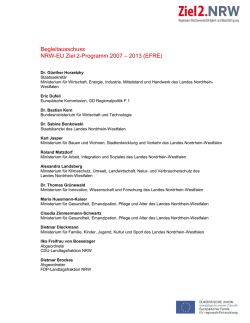 Mitglieder Begleitausschuss
