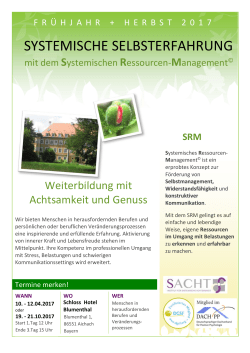 Infos... - SACHT Arbeitswelten