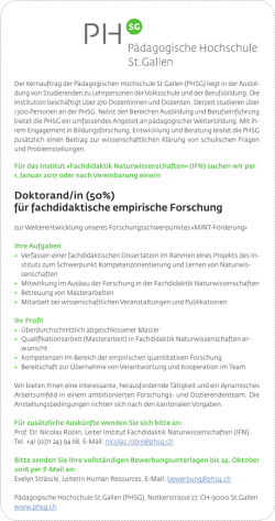 Doktorand/in