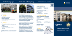 Informationsflyer IMMOB
