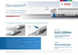 Servotwin - Bosch Mobility Solutions
