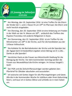 Verkündigung 18.09.2016