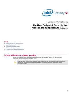McAfee Endpoint Security for Mac‍