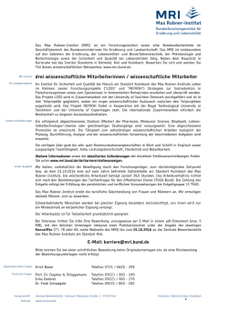 drei wissenschaftliche Mitarbeiter/innen Lebensmittelchemie