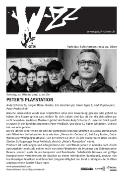 peter`s playstation