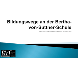 B-Klassen - Bertha-von-Suttner