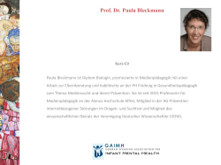 Prof. Dr. Paula Bleckmann