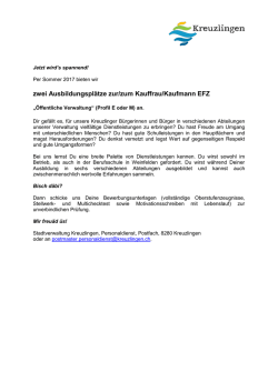 Die Sozialen Dienste informieren, beraten und