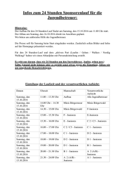 Infos - SV Surwold