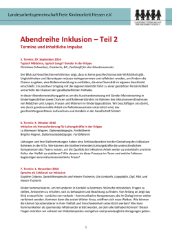 Inhalte - LandesArbeitsGemeinschaft Freie Kinderarbeit Hessen eV