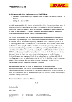 Pressemitteilung pdf - Deutsche Post DHL Group