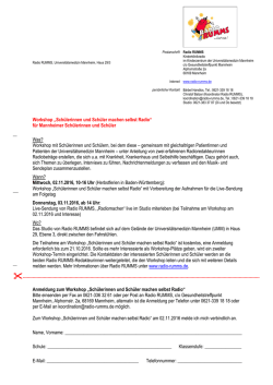 DAK externer Brief auf Material D1503