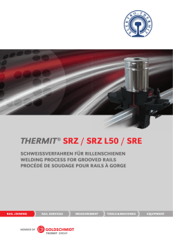 DE/EN/FR - Goldschmidt Thermit Group
