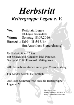 Reitergruppe Legau e. V.