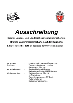 Ausschreibung