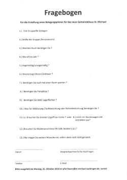 hier einen Fragebogen