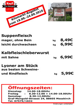 km3816 - Metzgerei Knoll