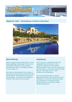 Objekt Id: 2632 - Mallorca Holiday Rentals