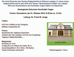 Informationen hier - Verein Erdgeschichte im S&uuml;draum Leipzig eV