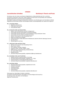 Infoblatt - Schrammel.Klang.Festival