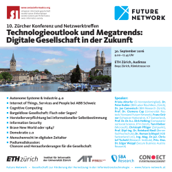 Technologieoutlook und Megatrends: Digitale