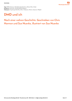 DMD und ich - Schweizerische Muskelgesellschaft
