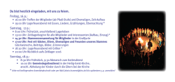 Du bist herzlich eingeladen, mit uns zu feiern