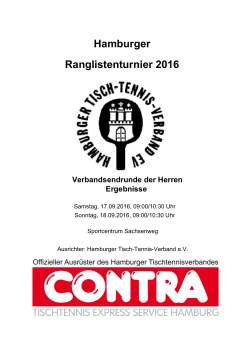 Ergebnisse Herren 1.Tag - TT