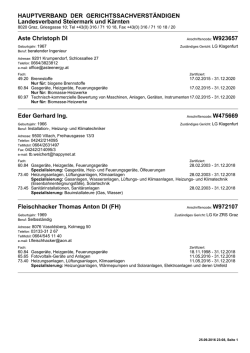 Druckansicht - Hauptverband