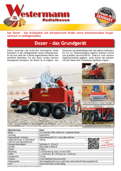 Dozer - das Grundger&auml;t