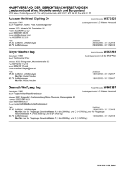 Druckansicht - Hauptverband