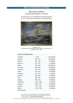 Auktionskatalog 200 - Kunst- und Auktionshaus Eva Aldag